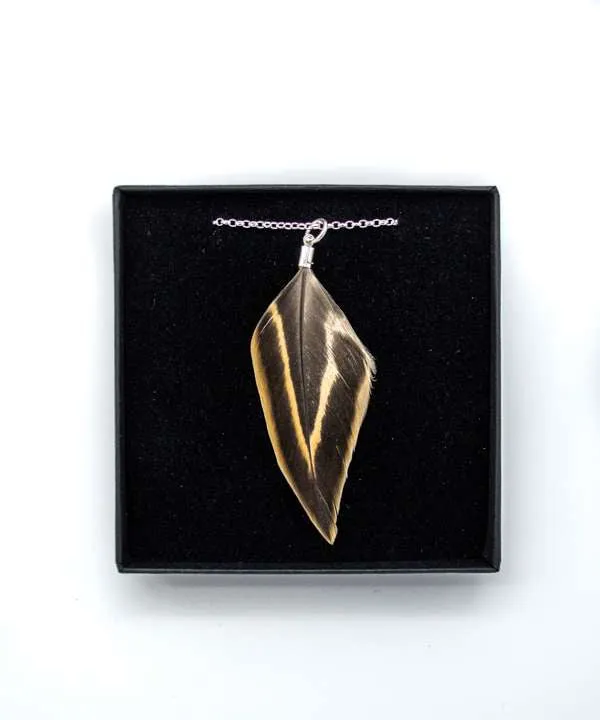 Duck Feather Necklace