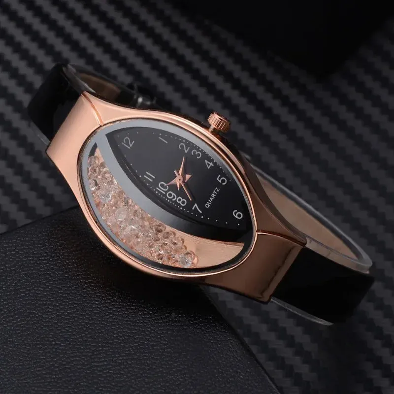 Exquisite Style Women Watches Luxury Diamond Fashion Quartz